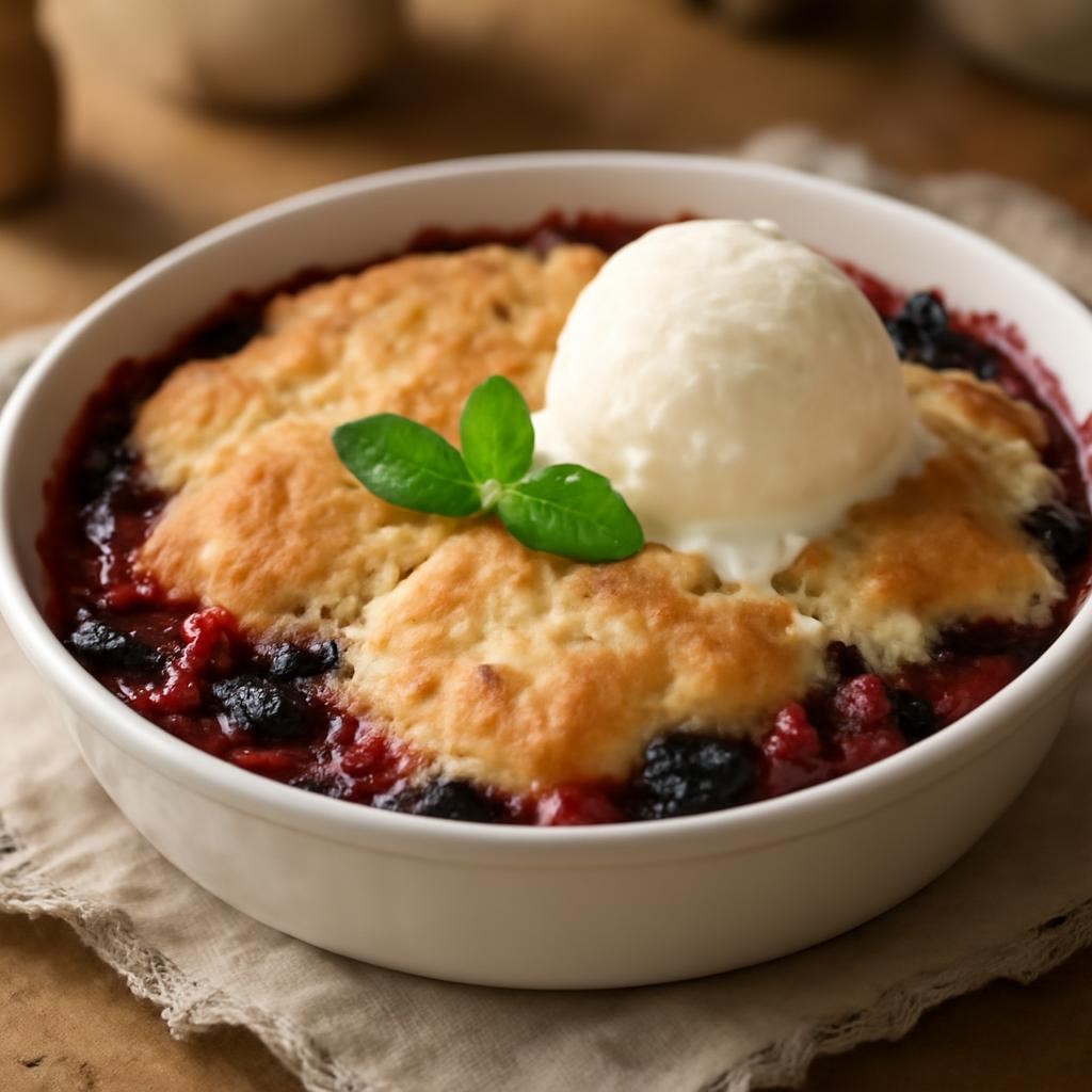 Mixed Berry Cobbler