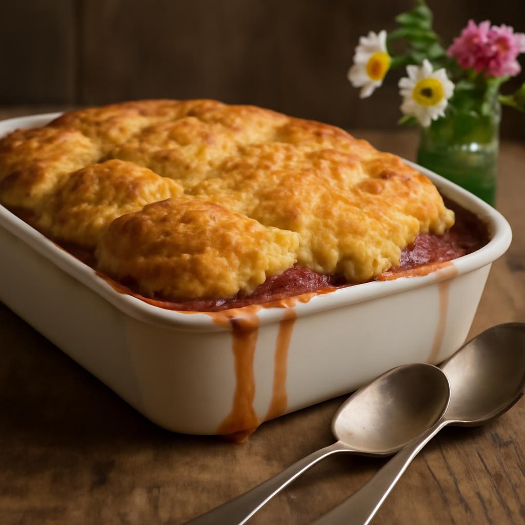 Rhubarb Cobbler