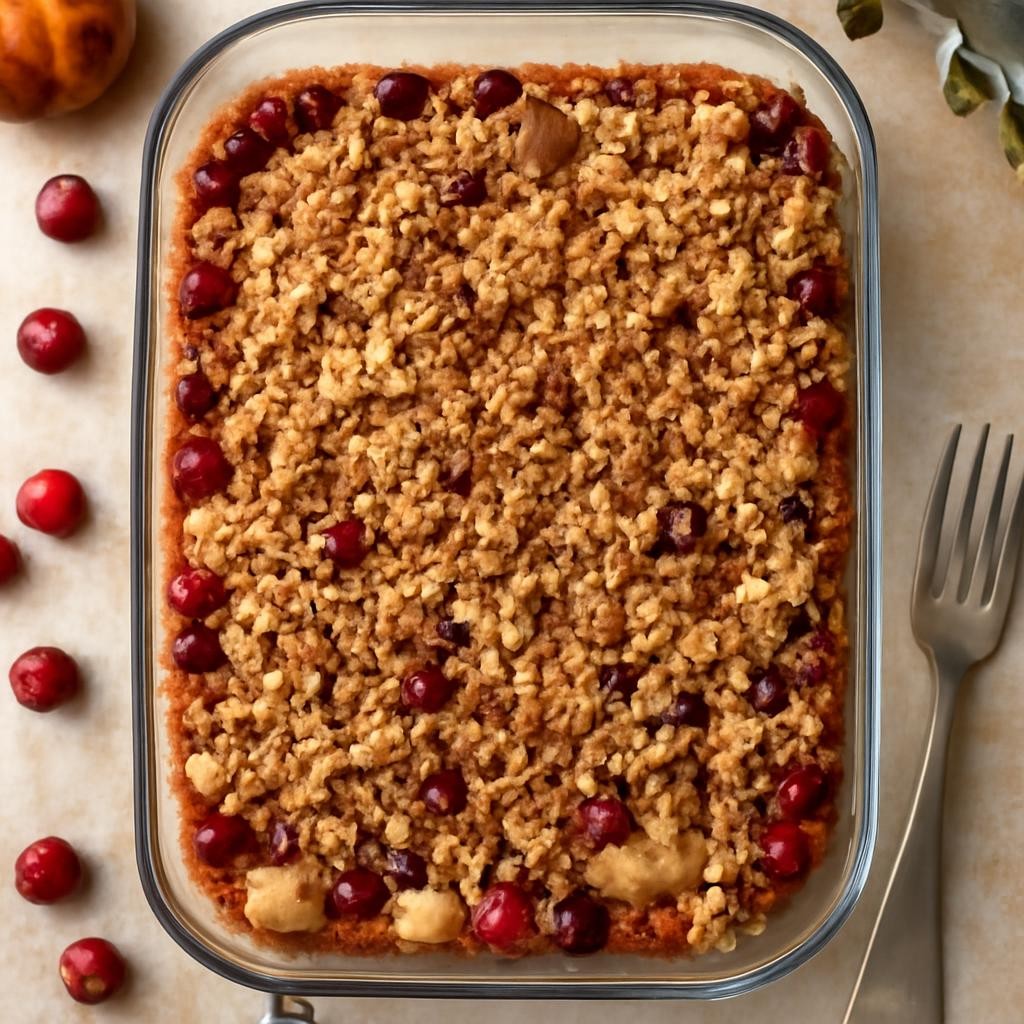 apple cranberry crisp recipe