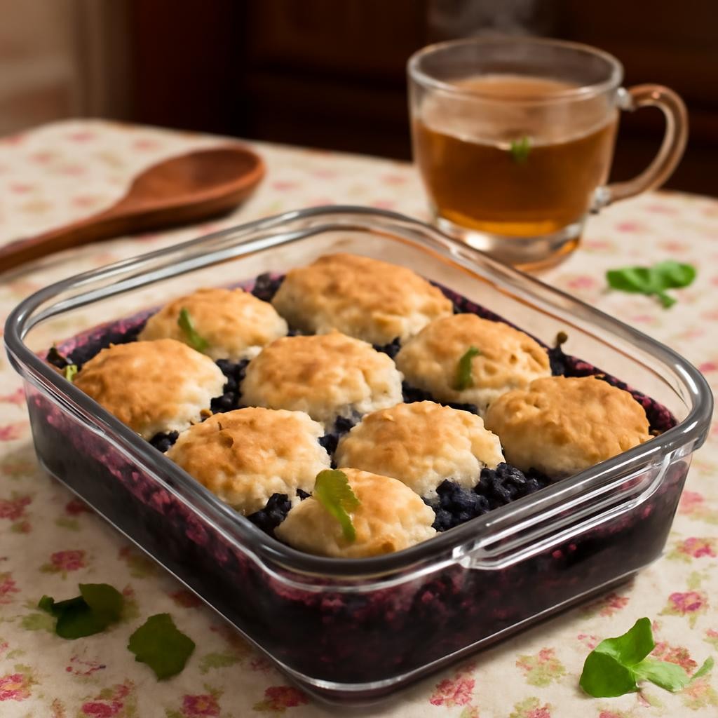 bisquick blueberry cobbler recipe