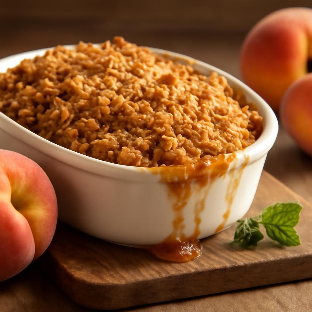 oatmeal peach crisp recipe