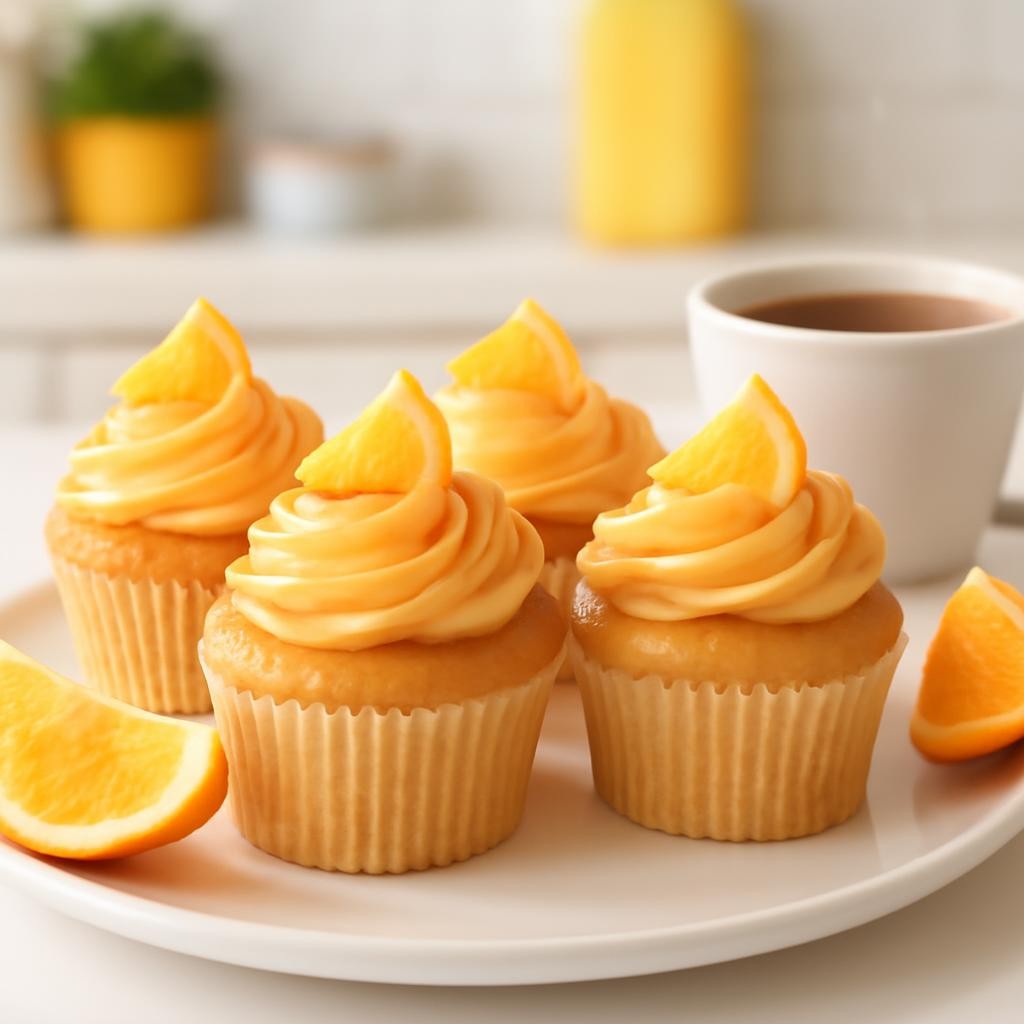 orange cupcake recipe