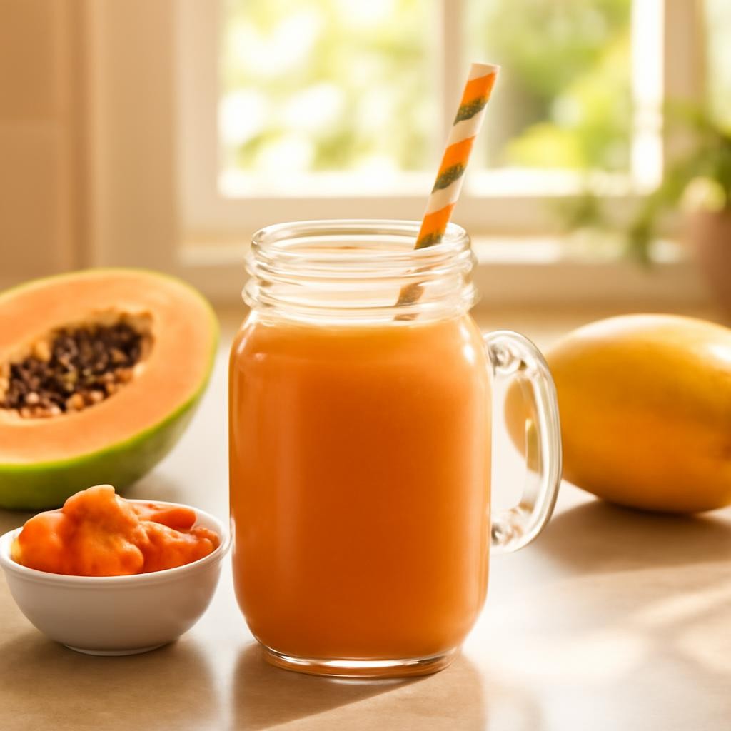 papaya smoothie recipe