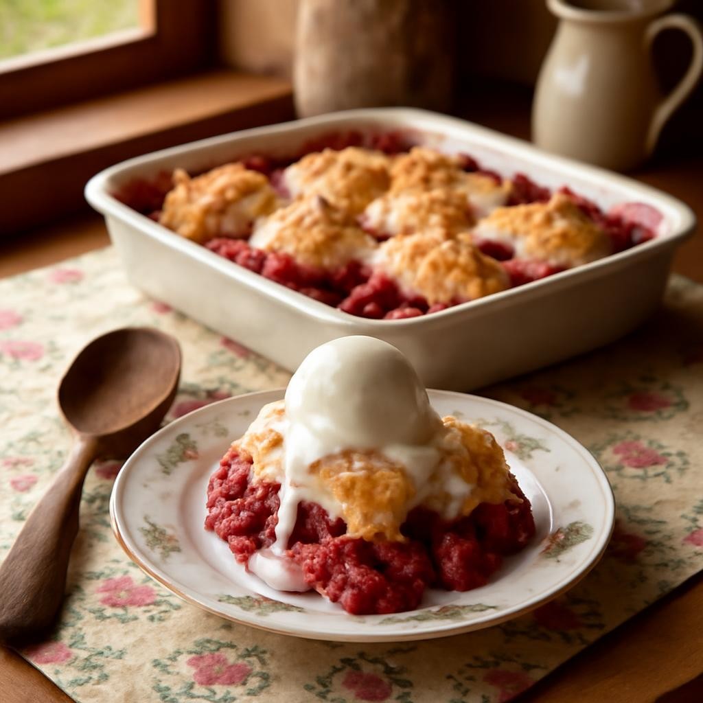 raspberry cobbler recipe