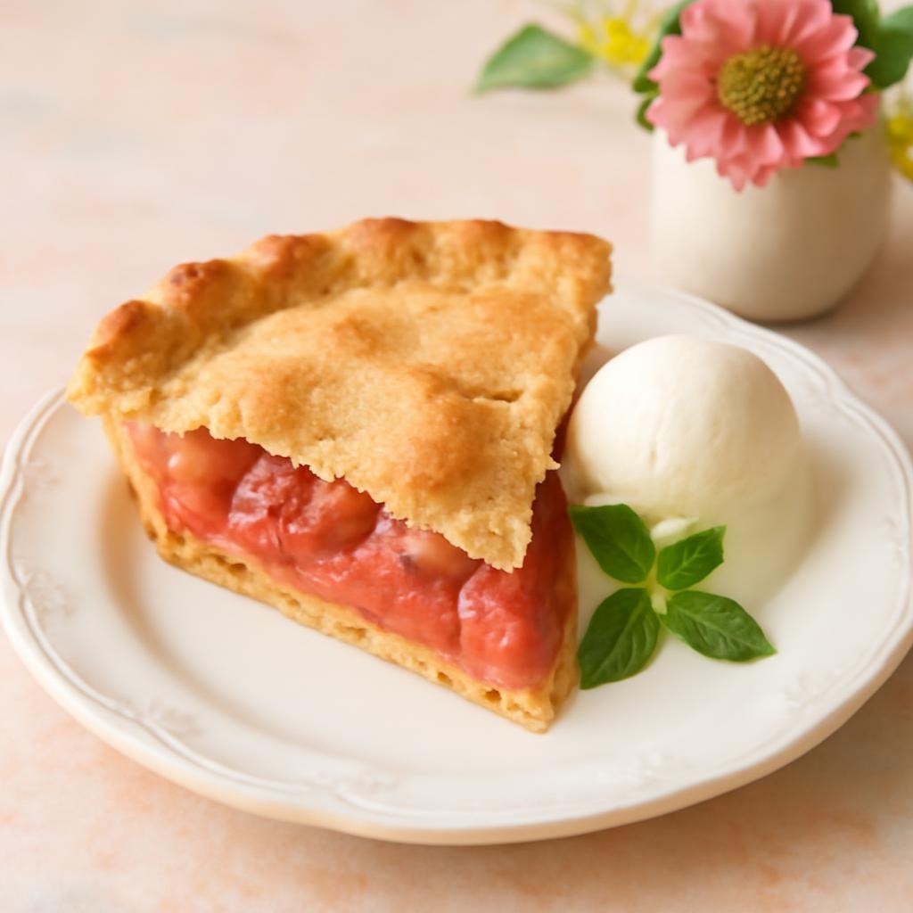rhubarb pie recipe