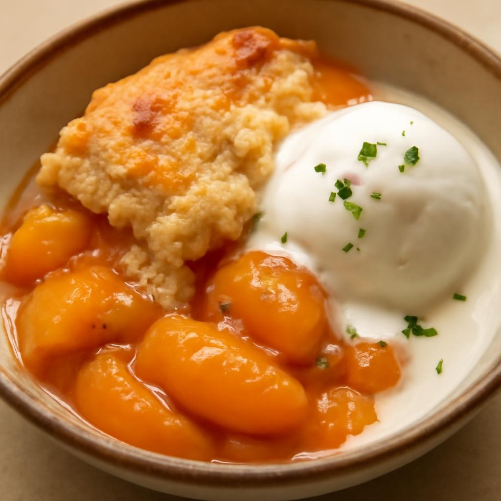 Apricot Cobbler