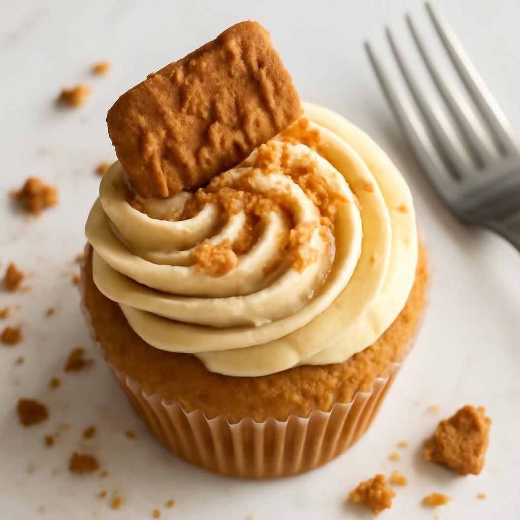 Biscoff Cupcake