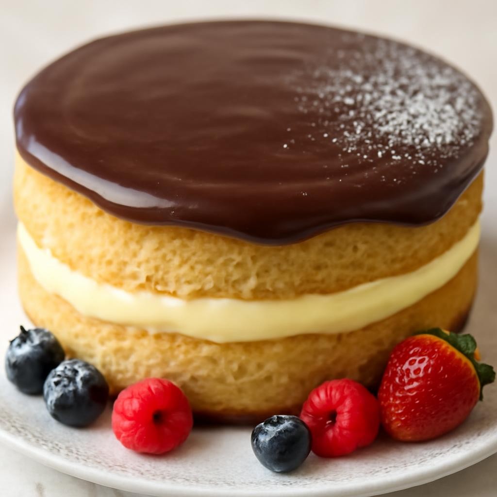 Boston Cream Cake