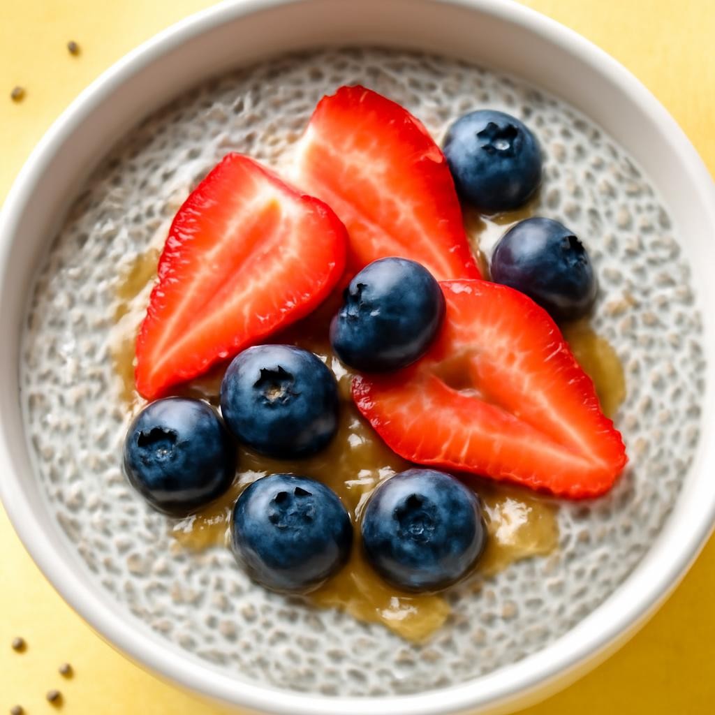 Chia Pudding with Almond Milk