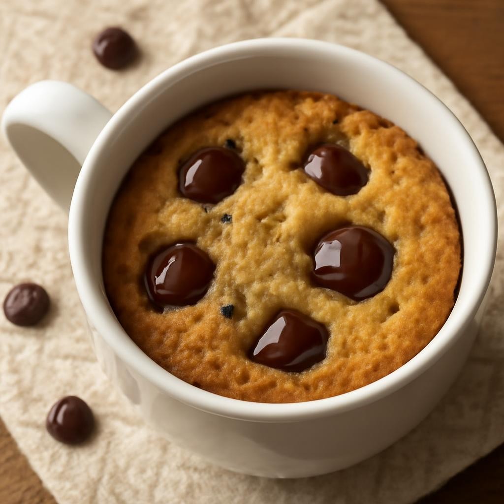 Chocolate Chip Mug Cookie