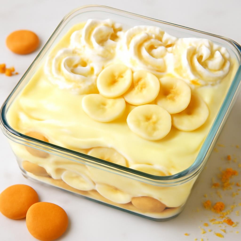 Cream Cheese Banana Pudding recipe