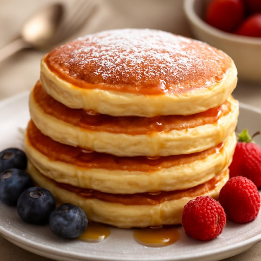 Fluffy American Pancakes