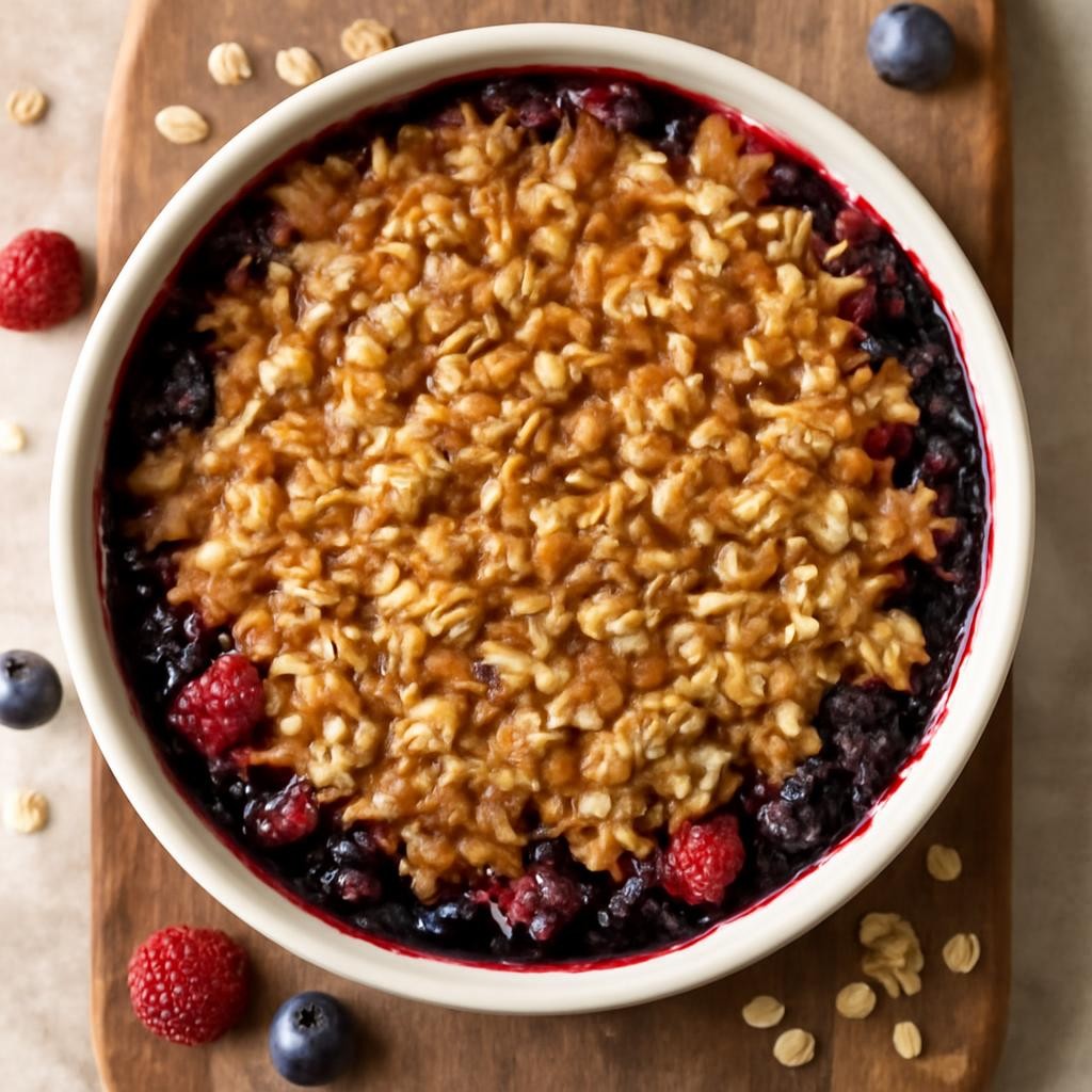 Frozen Berry Crisp