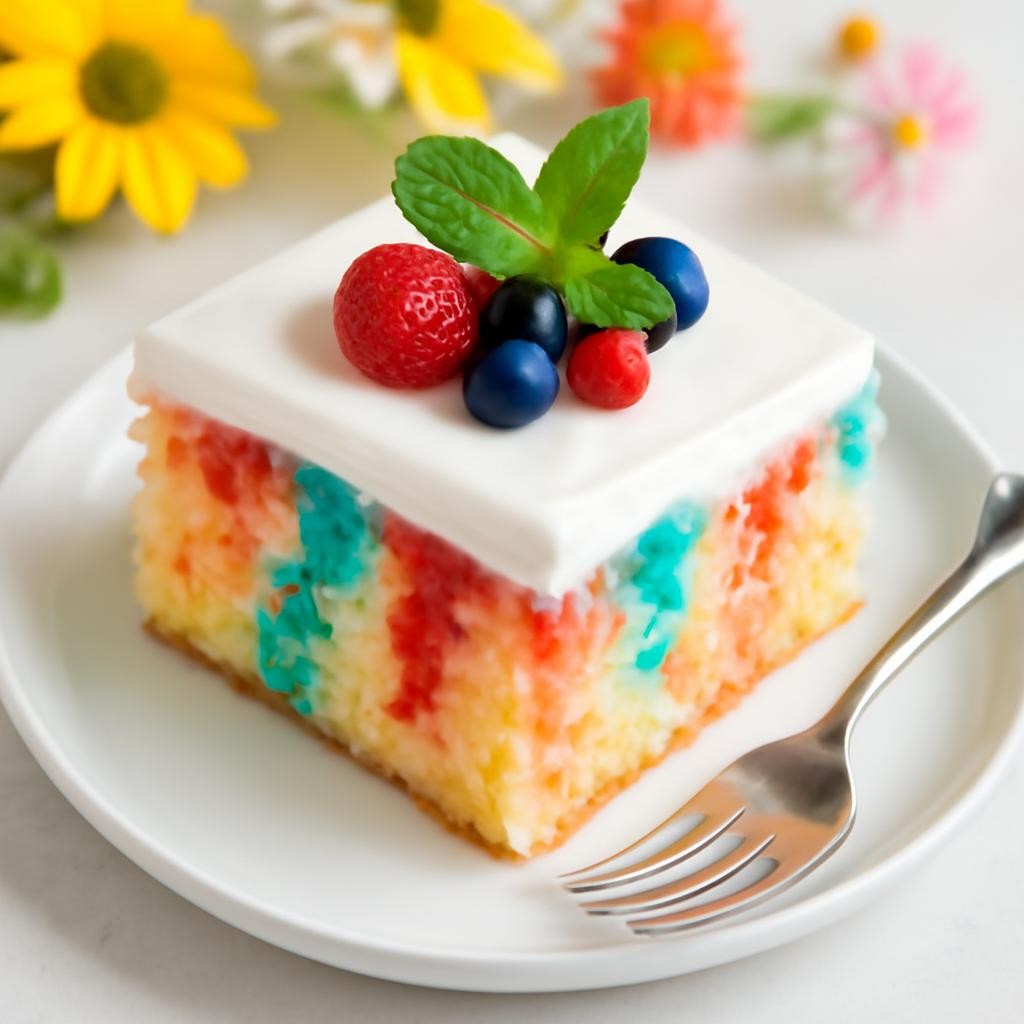Jello Poke Cake recipe