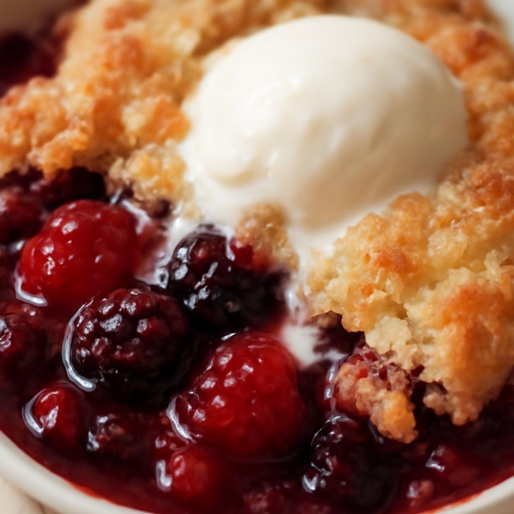 Mixed Berry Cobbler
