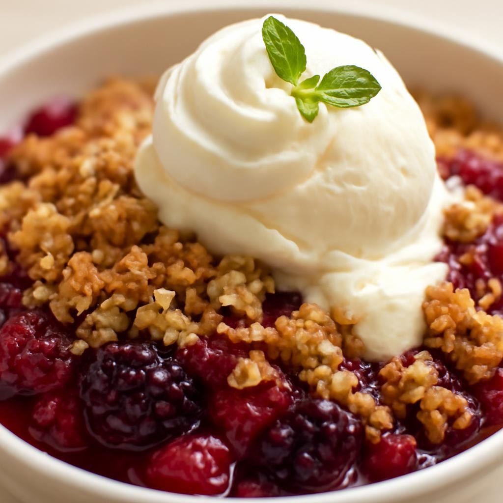 Mixed Berry Crisp