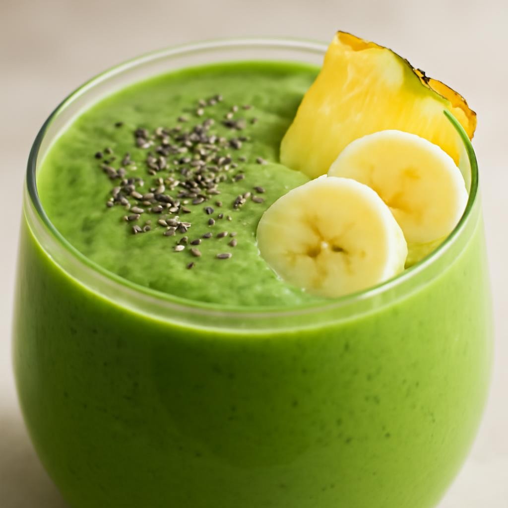 Tropical Island Green Smoothie