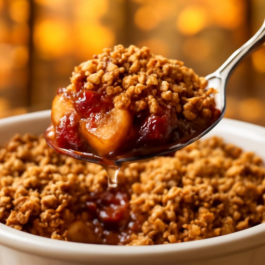 apple cranberry crisp recipe
