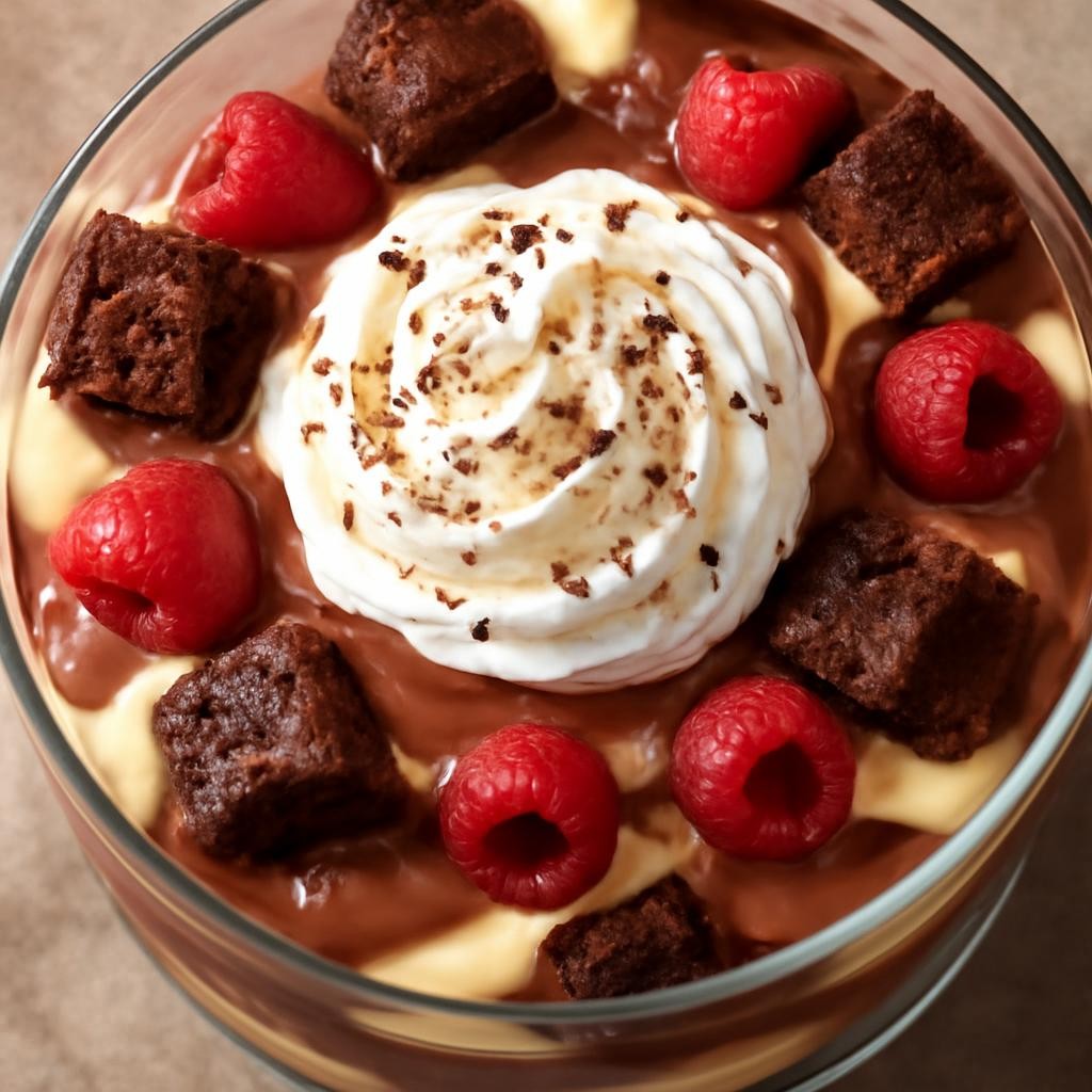 brownie trifle recipe