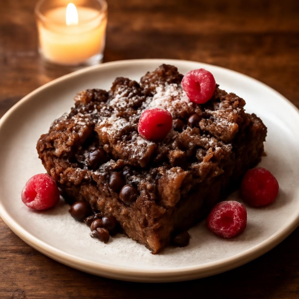 chocolate bread pudding recipe