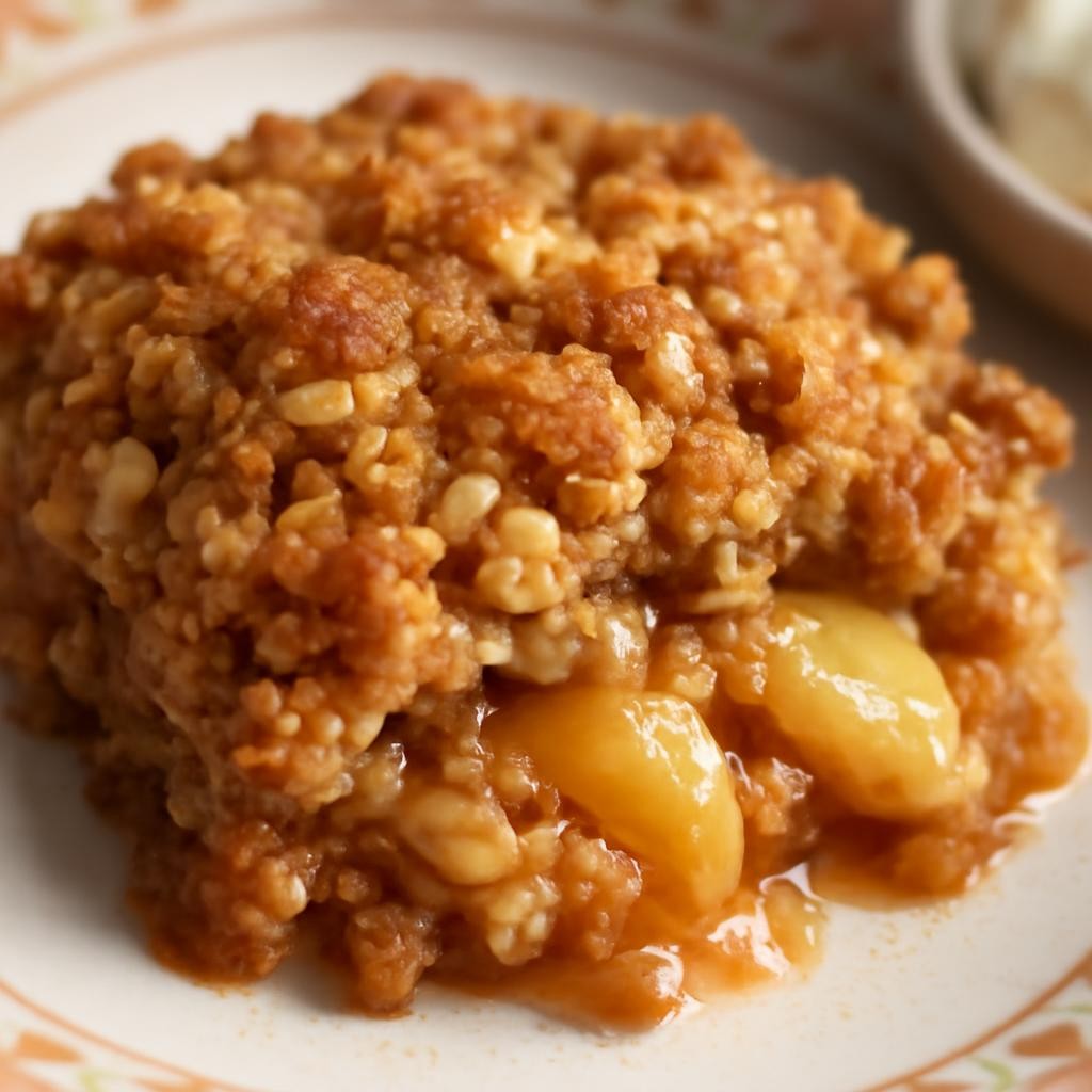 fried apple crisp recipe
