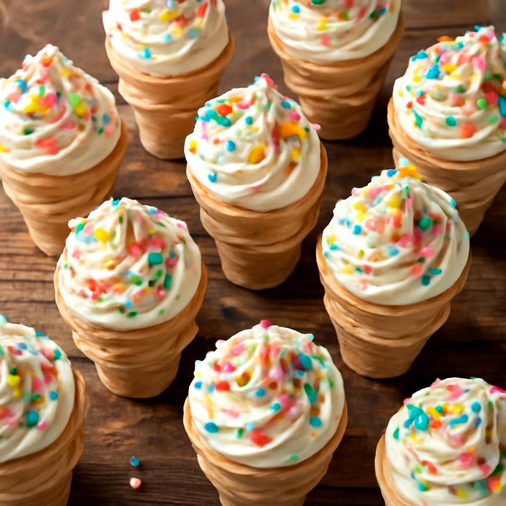 ice cream cone cupcake recipe