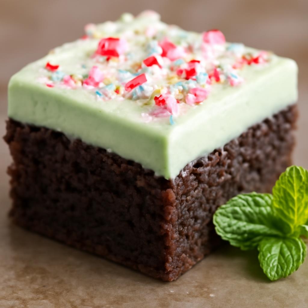 mint brownie recipe