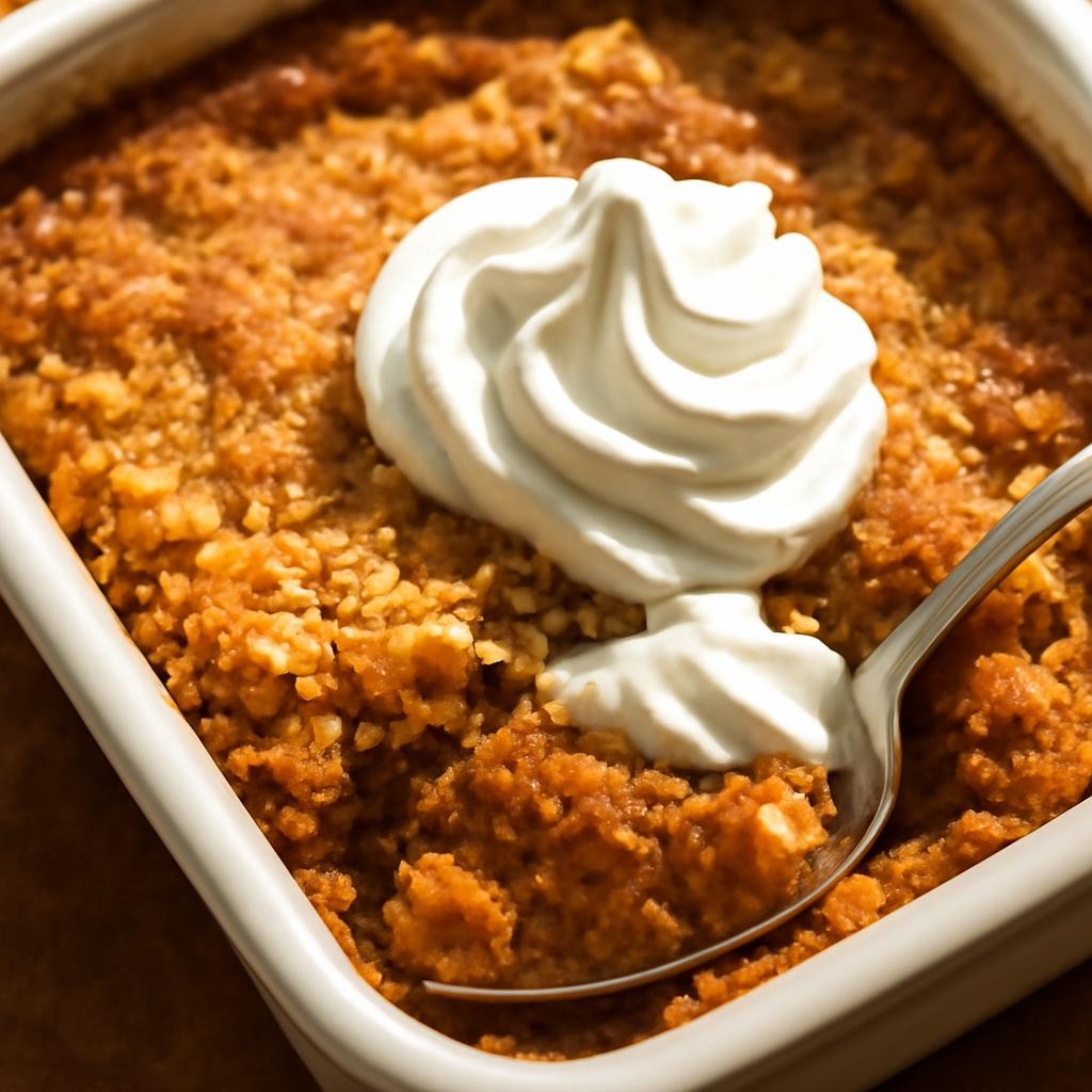 pumpkin dump cake recipe