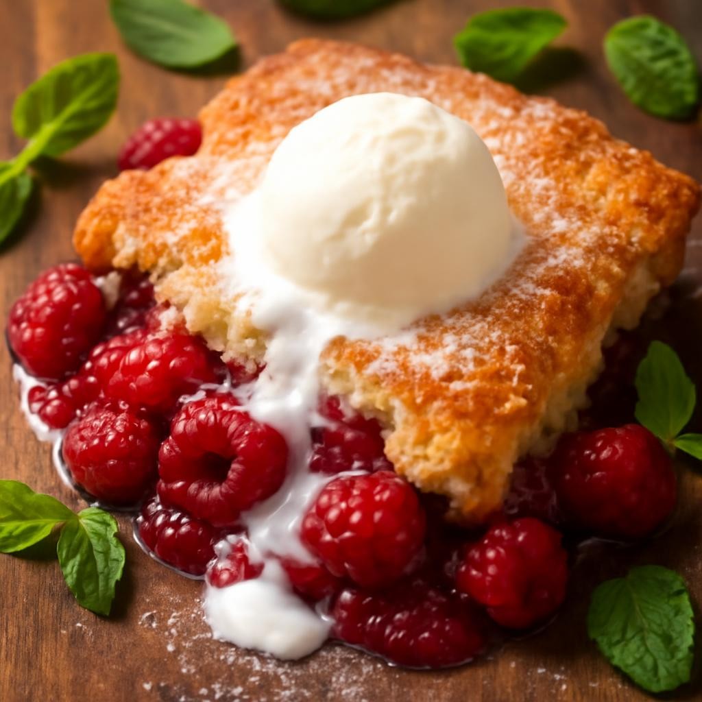 raspberry cobbler recipe