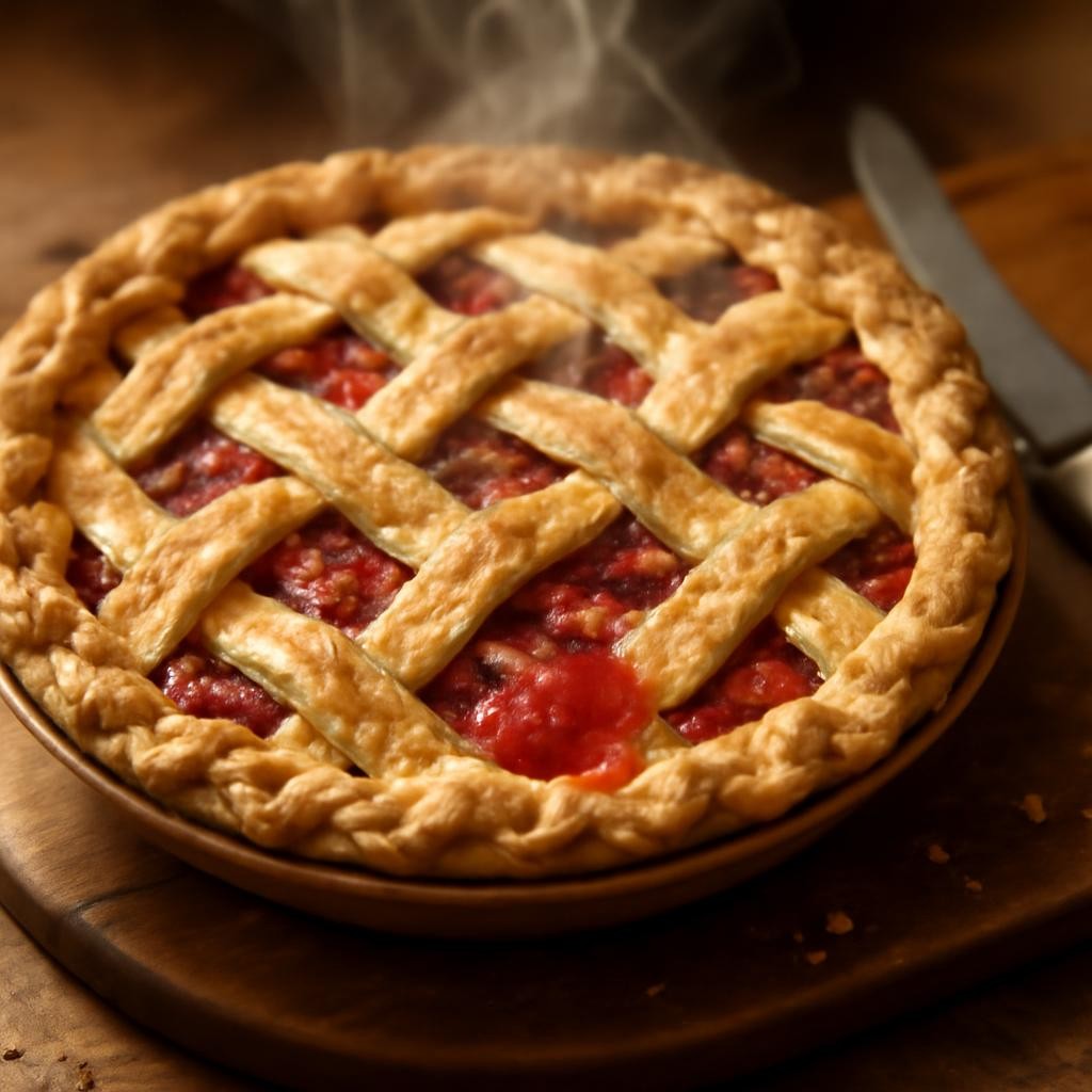 rhubarb pie recipe