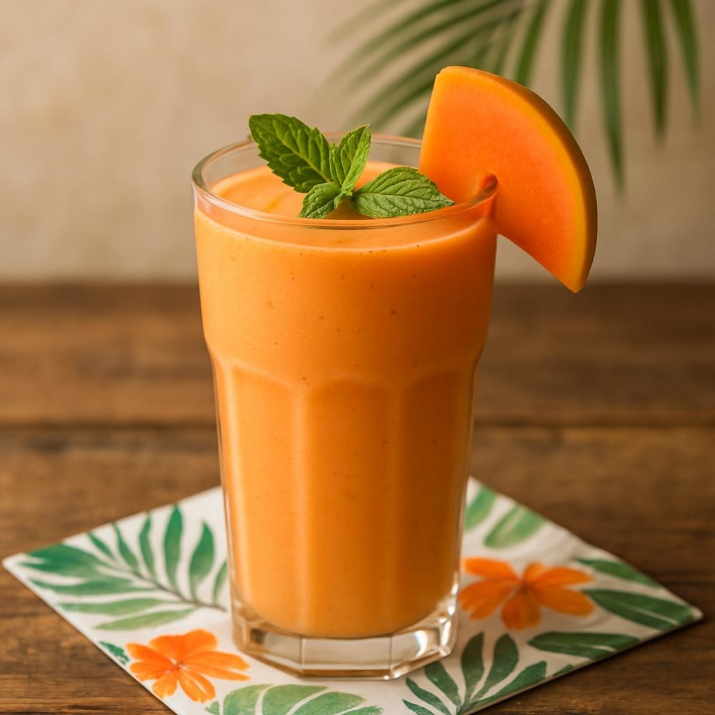 papaya smoothie recipe
