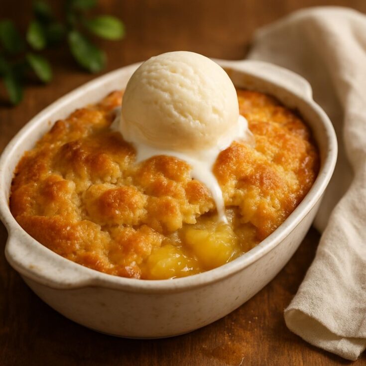 Pineapple Cobbler
