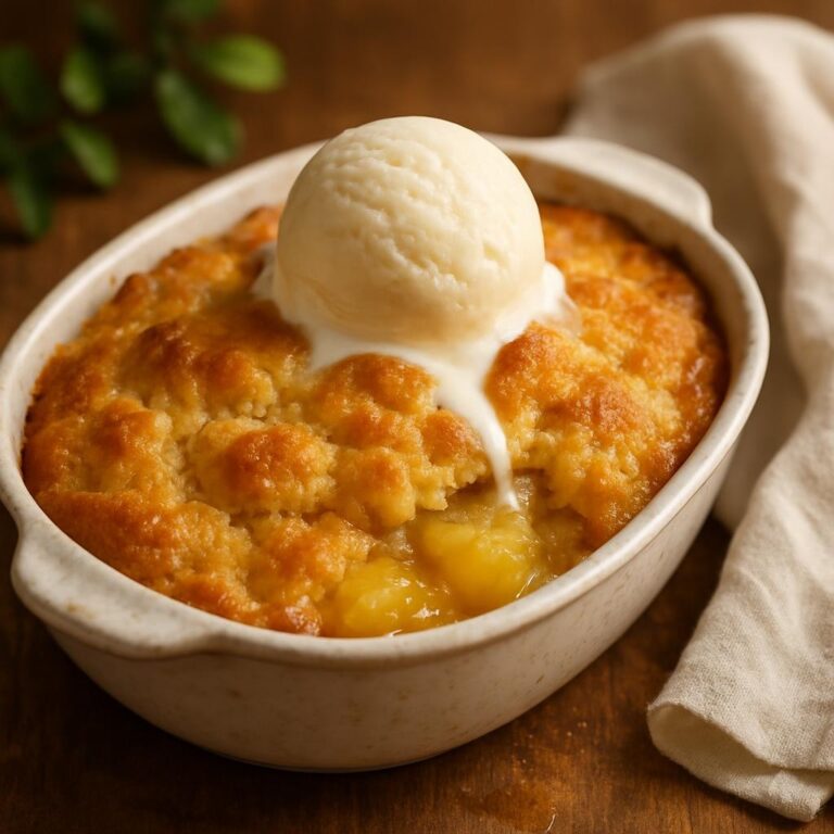 Pineapple Cobbler