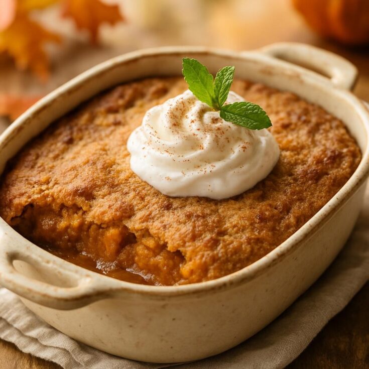 Pumpkin Cobbler