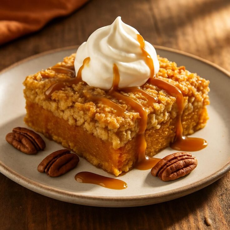 Pumpkin Dump Cake