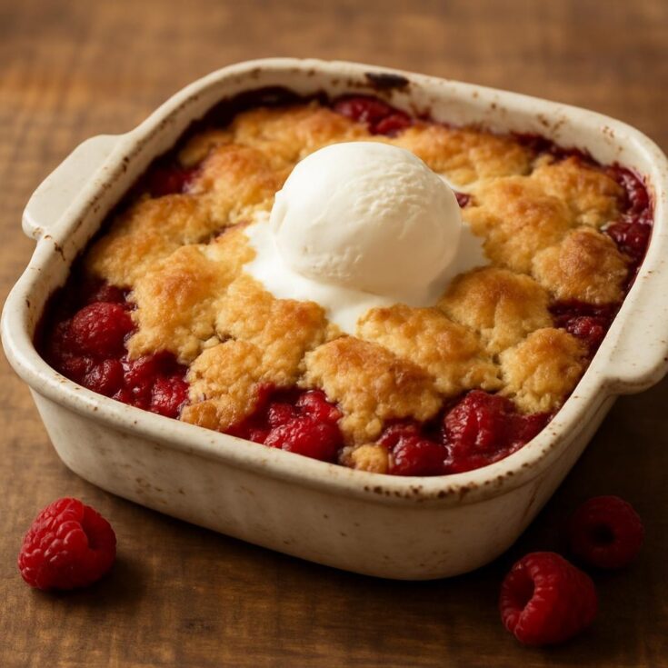 Raspberry Cobbler