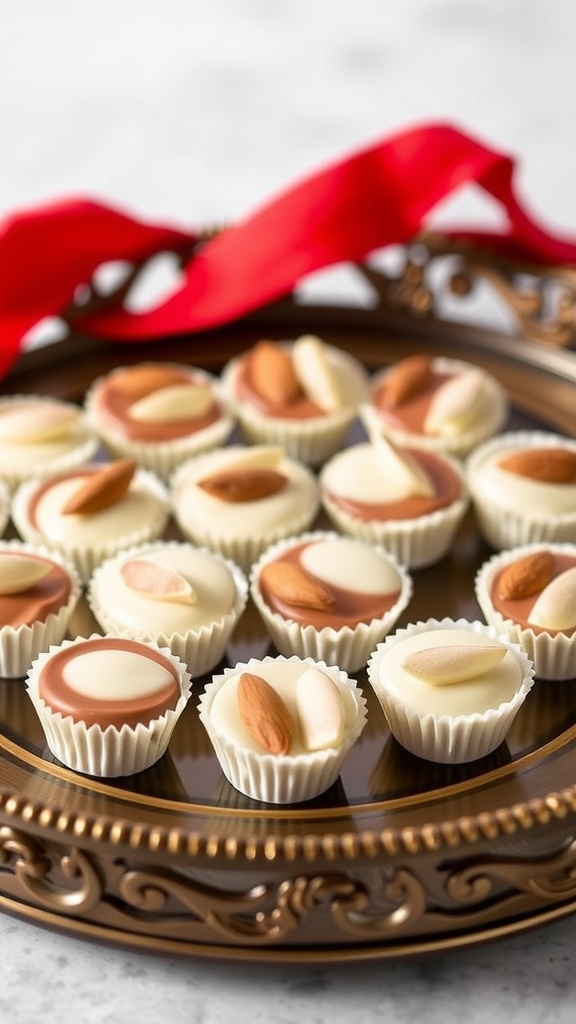 Vanilla Almond Joy Cups