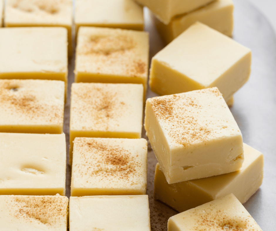 Eggnog Fudge