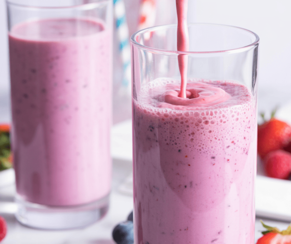 BEST Mixed Berry Smoothie