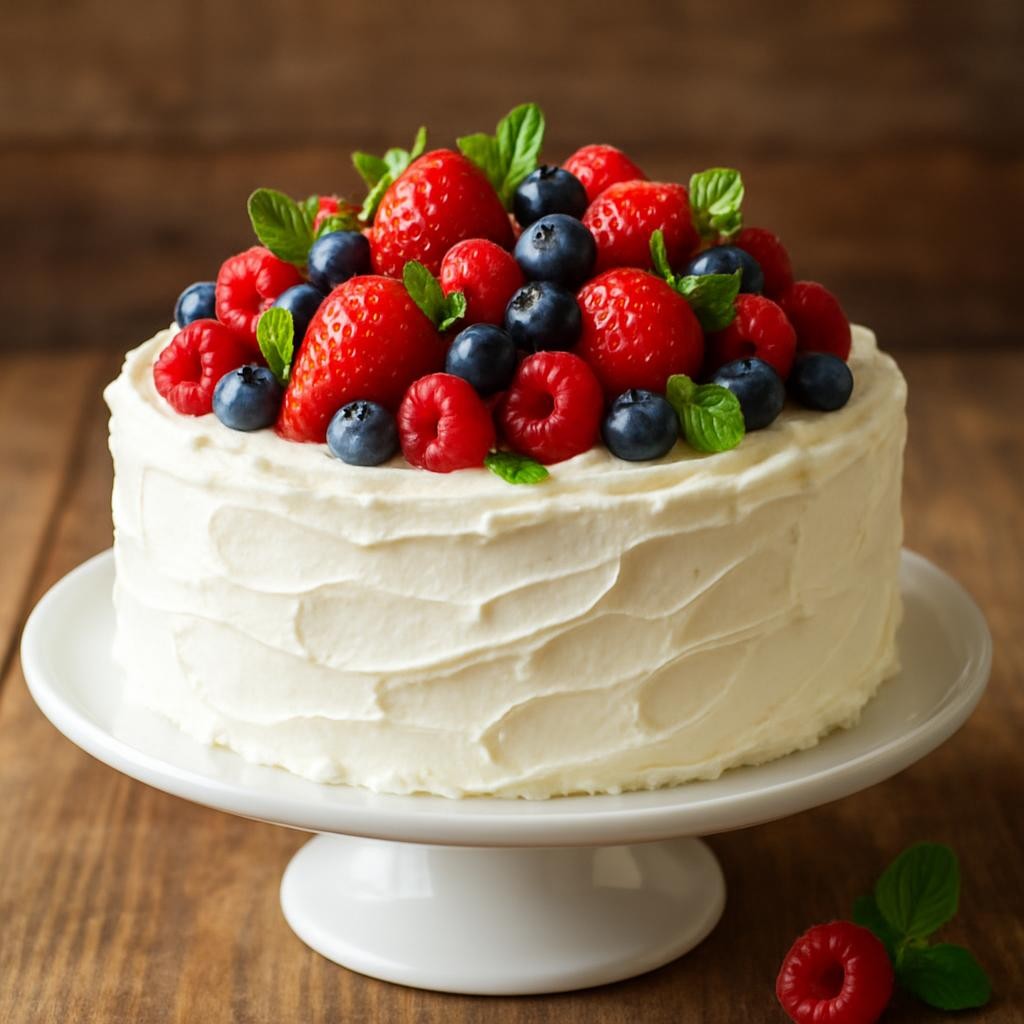 Berry Chantilly Cake