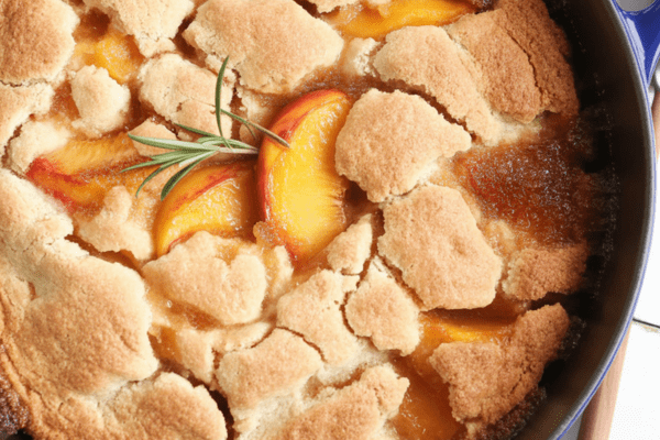Dutch Oven Peach Cobbler Dutch Oven Peach Cobbler