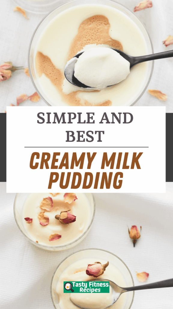 EASY Creamy Milk Pudding