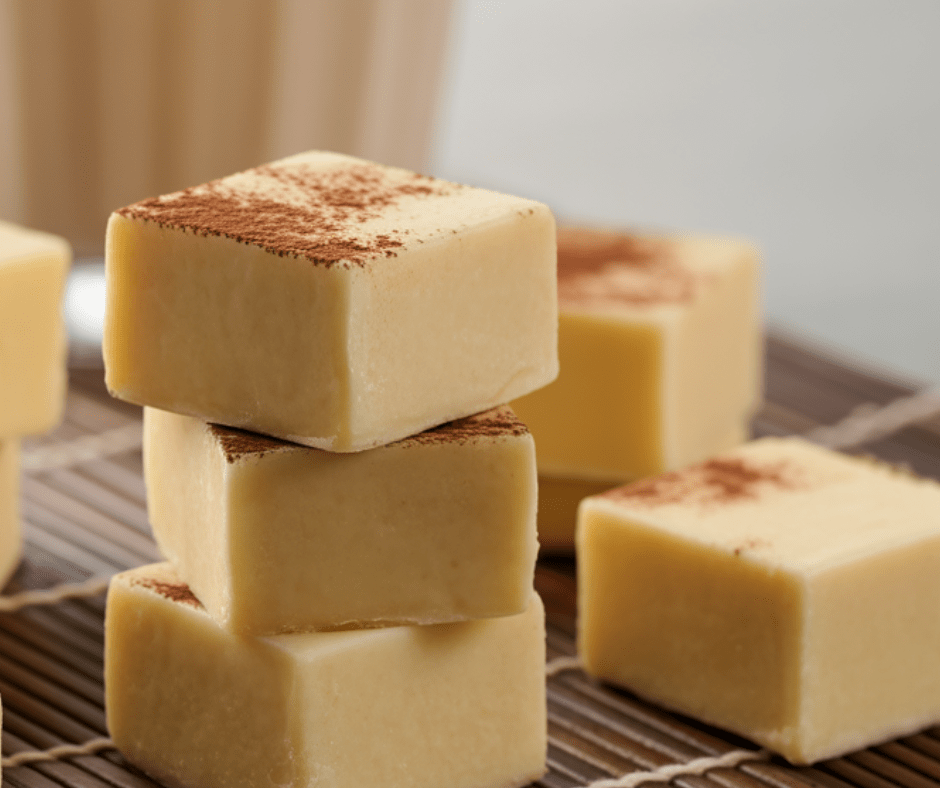 Eggnog Fudge EASY Eggnog Fudge