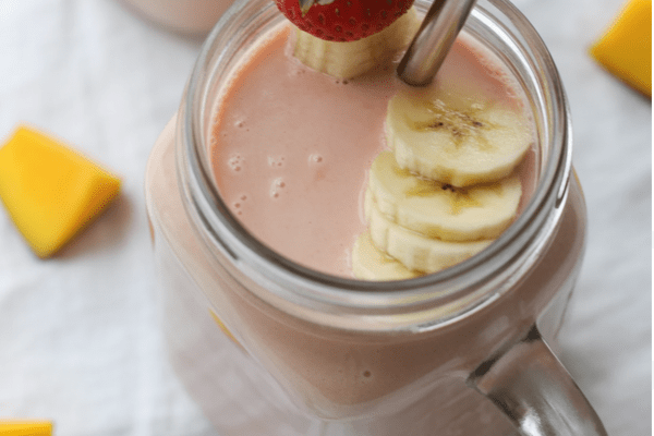 Mango Strawberry Smoothie