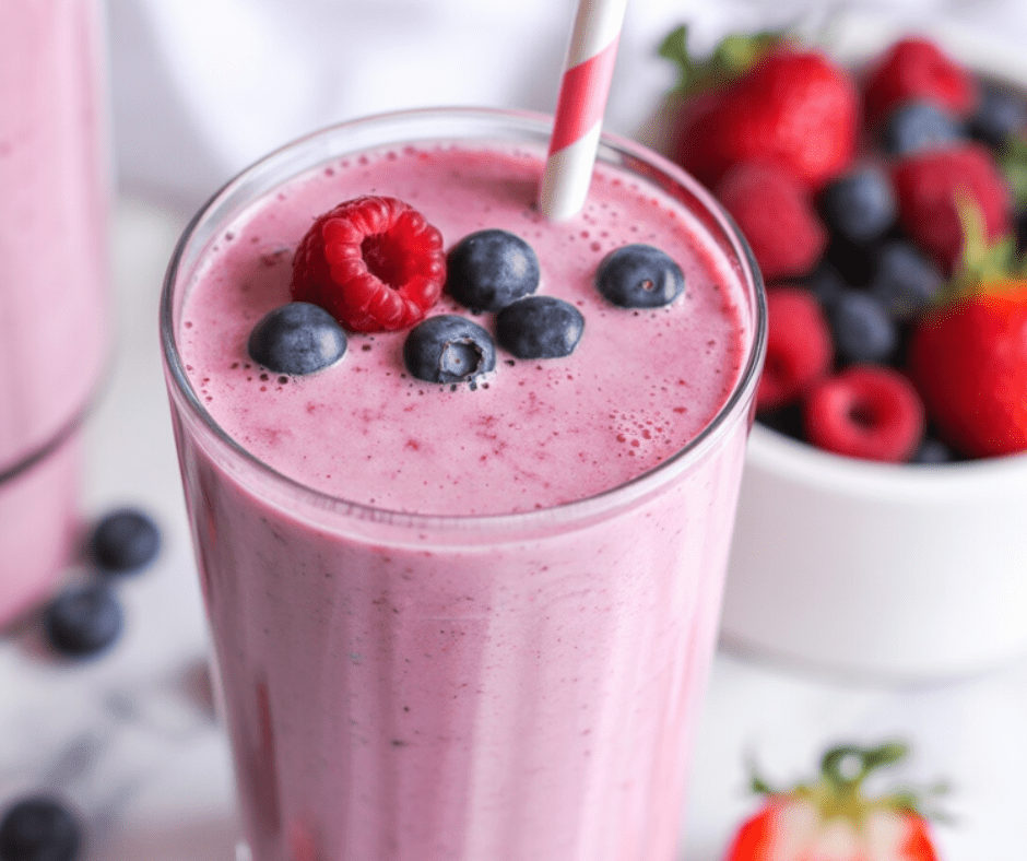 Mixed Berry Smoothie EASY Mixed Berry Smoothie