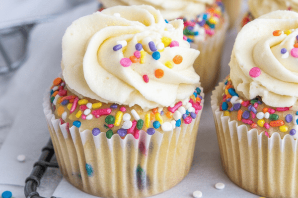 Funfetti Protein Cupcakes Funfetti Protein Cupcakes