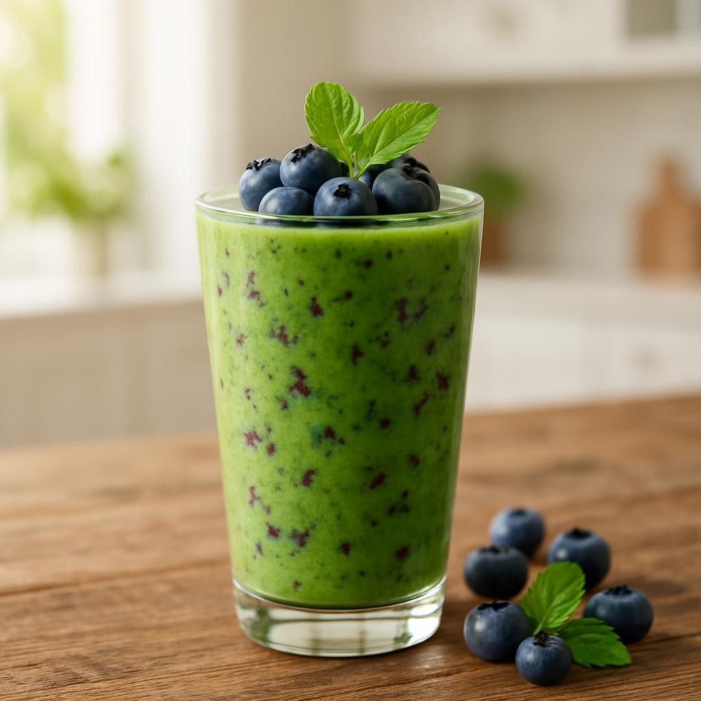 Kale and Berries Breakfast Smoothie
