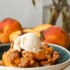 Oatmeal Peach Cobbler