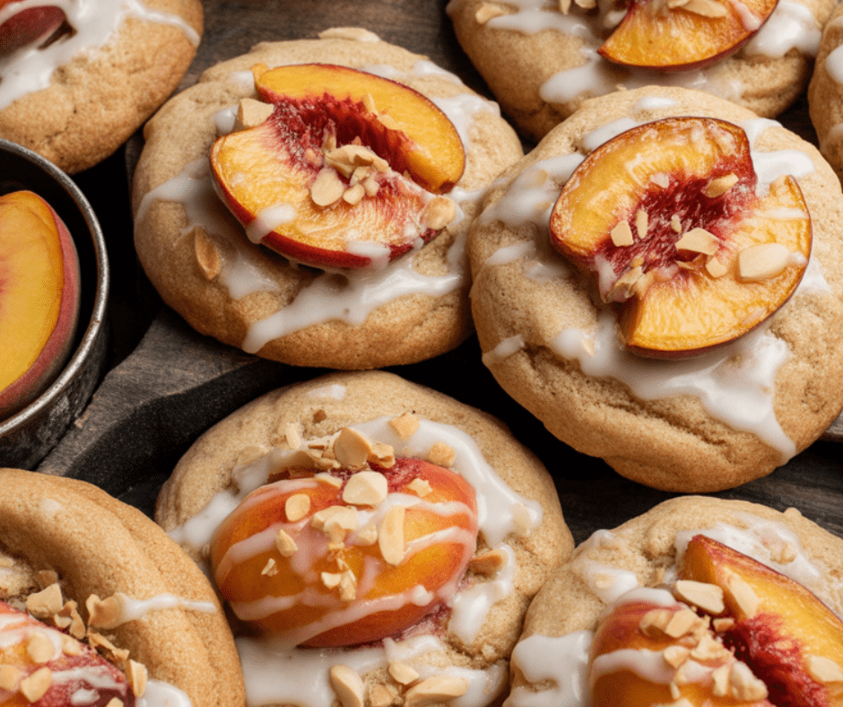 Peach Cobbler Cookies Peach Cobbler Cookies EASY
