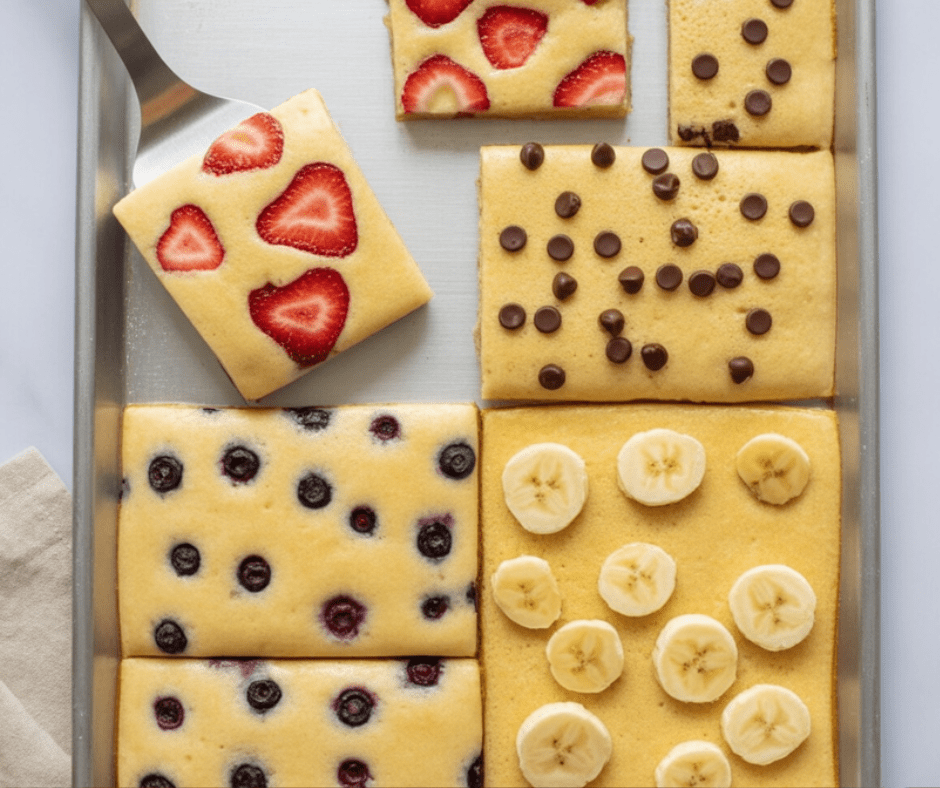 easy Sheet Pan Pancakes